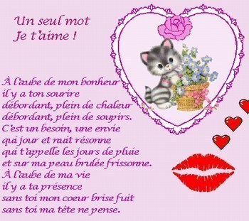 je t'aime