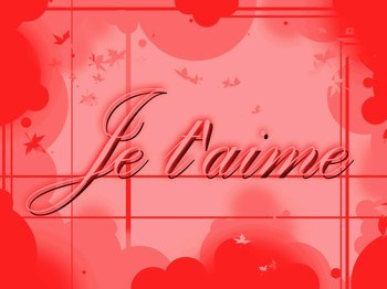 je t'aime